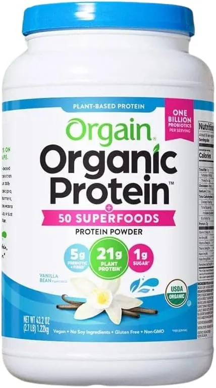 Orgain Proteina & Superfoods Vainilla 2.7 Libras