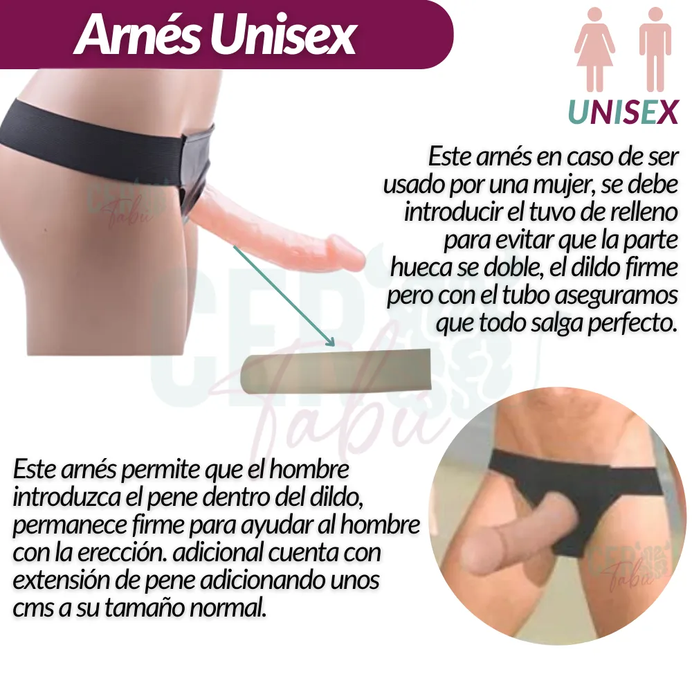 Arnes Con Dildo Removible Deep Climax Juguete Sexual - Luegopago