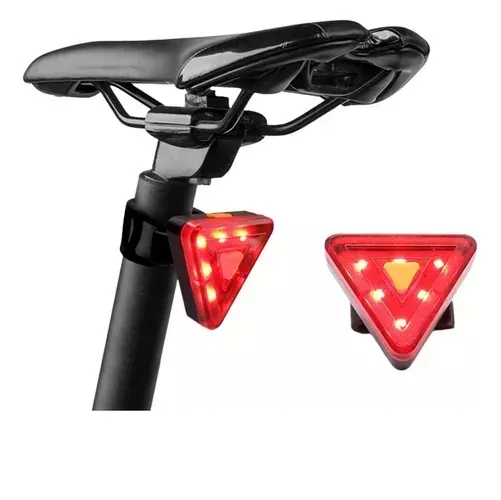 Stop Bicicleta Impermeable Luz Led Recargable Ciclismo OF399