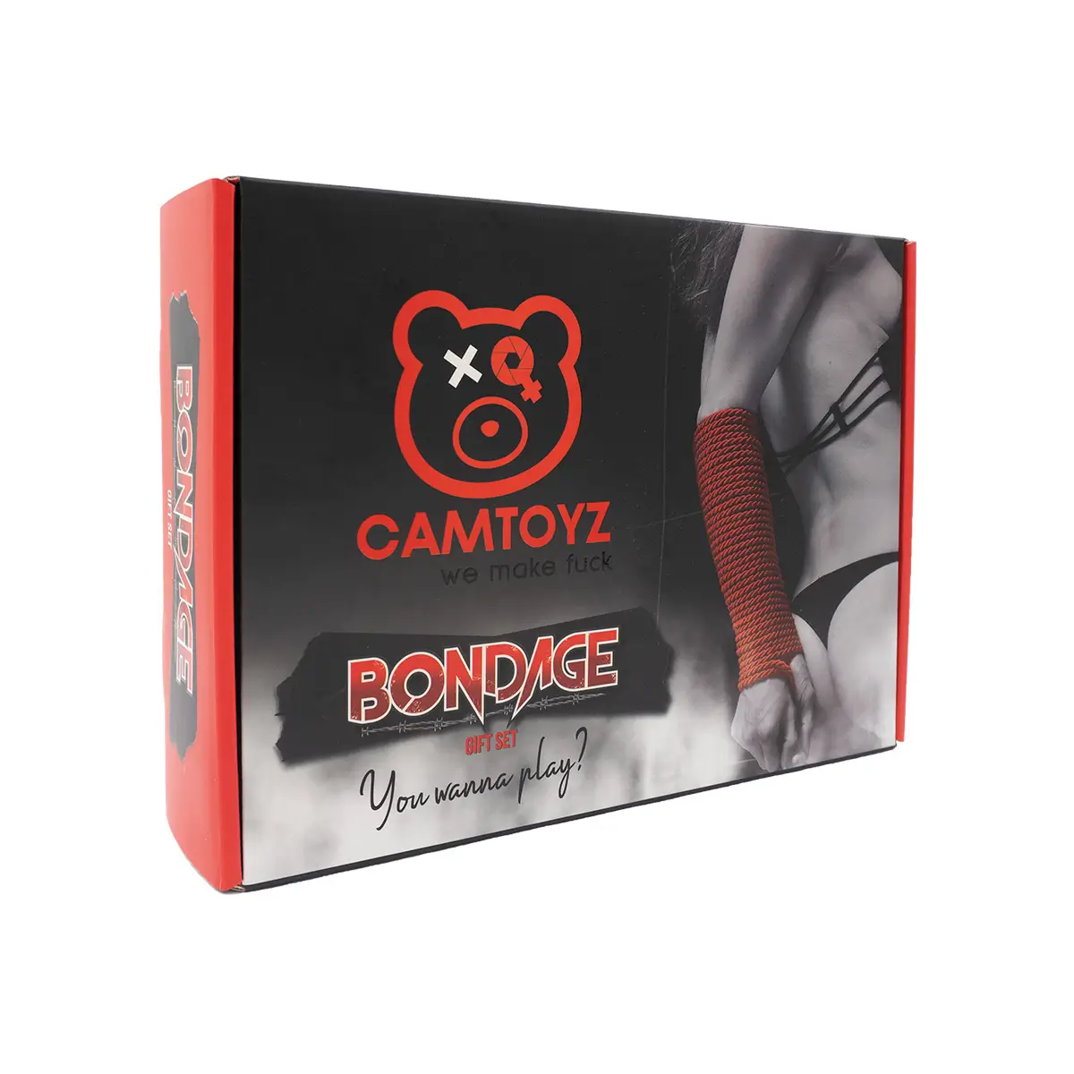 Kit Sado Deluxe Bondage 50 Sombras – SexSymbol