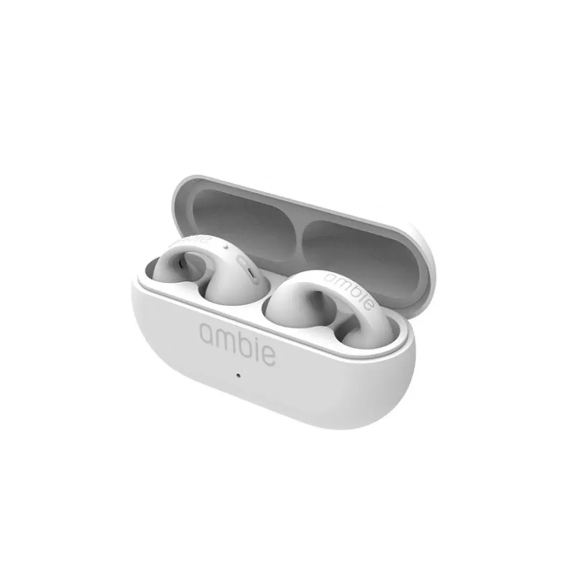 Auriculares Bluetooth Inalámbricos De Conducción Ósea Ambie Color Blanco