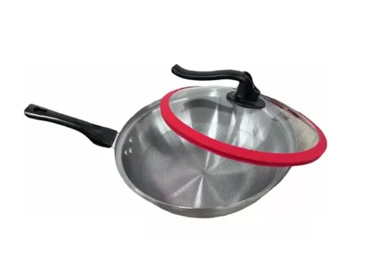 Sarten wok con tapa 30cm Nova - Promart