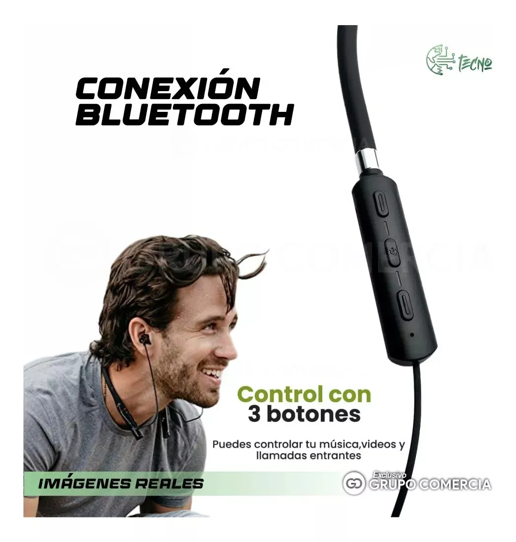 Auriculares Bluetooth Con Cancelacion De Ruido Activa Anc887 Alta Calidad  Color Negro - Luegopago