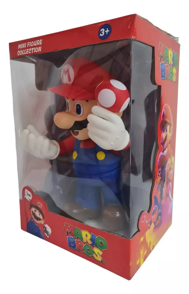 Lámpara de Super Mario Bros en forma de cubo para los adictos a Mario