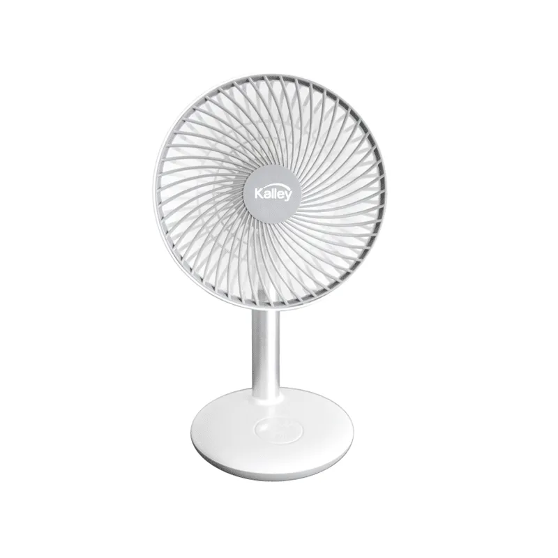 Ventilador de Mesa Kalley Recargable Blanco