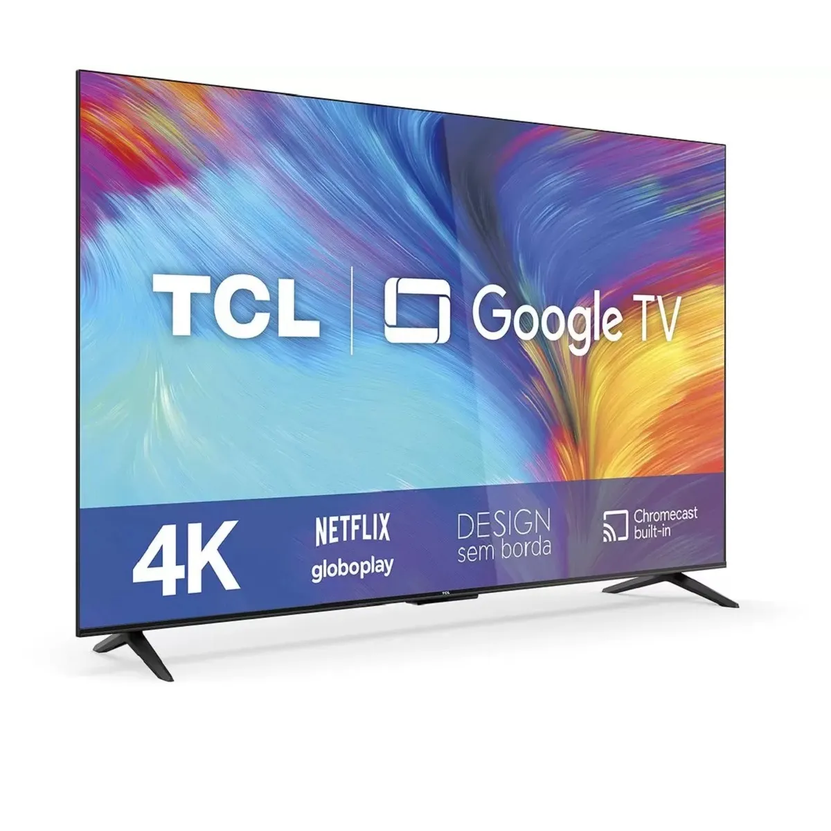 Televisor TCL 50" Pulgadas 127 cm 50P635 4K-UHD LED Plano Smart TV Google