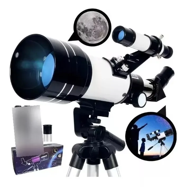 Telescopio Astronómico Monocular F30070 Reflector 70mm