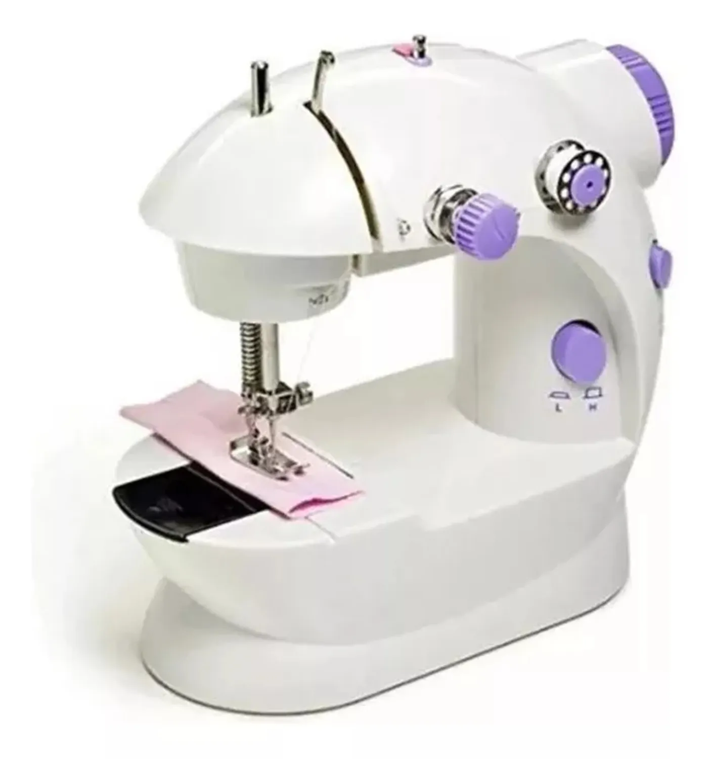 Máquina Coser Portatil Mini Luz Led Sewing Machine