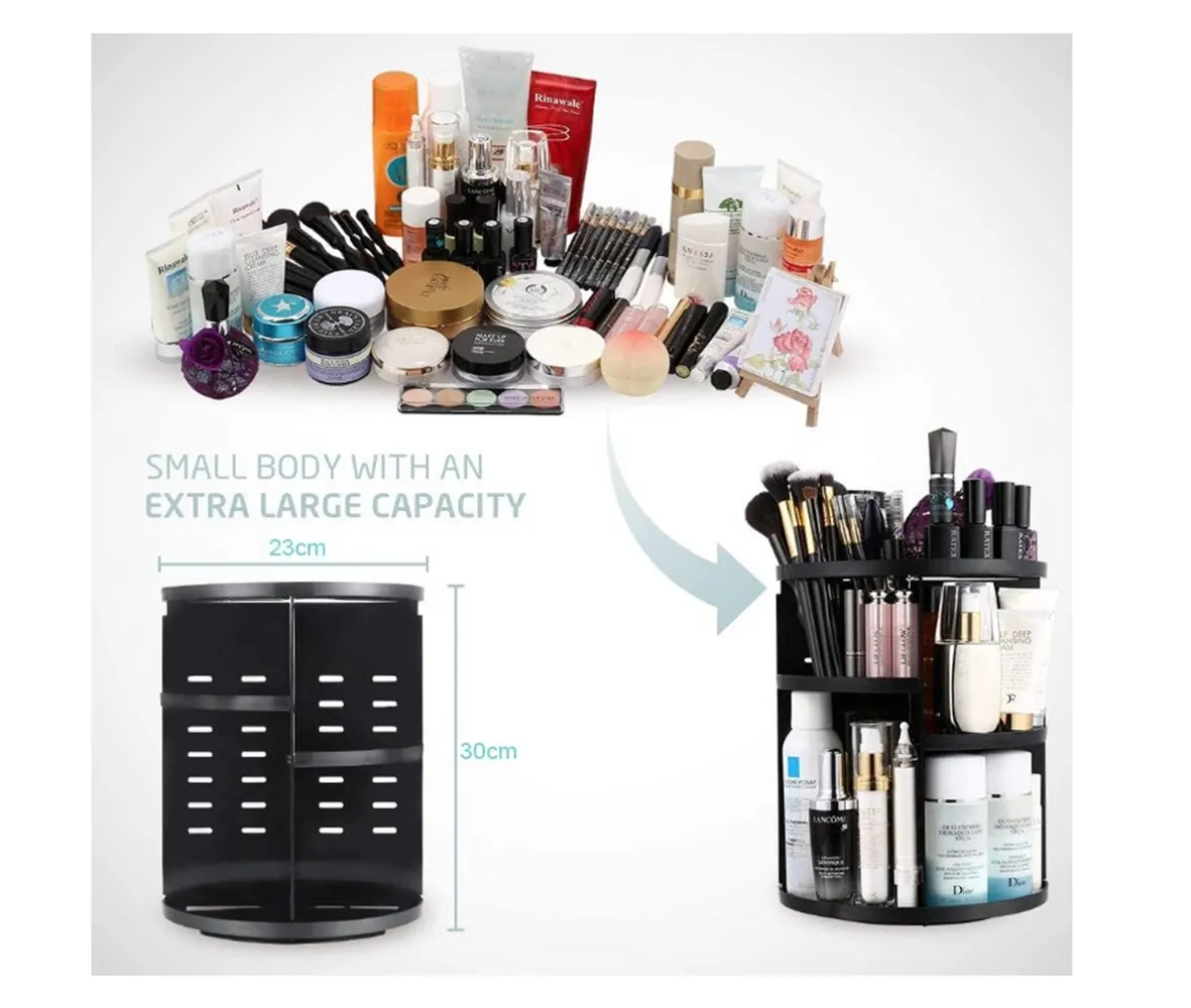 Organizador De Maquillaje Y Cosmeticos Rotación 360