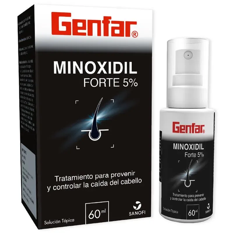 Minoxidil Forte 5% - GENFAR - 60ml