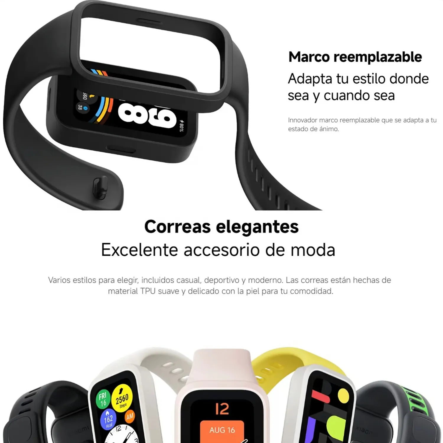 Smartwatch Xiaomi Smart Band 9 Active Reloj Inteligente