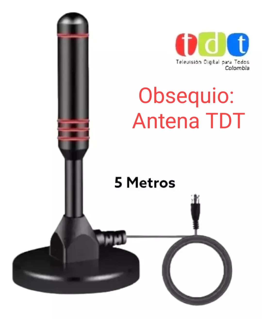 Challenger 43" Smart por Voz +Antena TDT + Soporte Pared