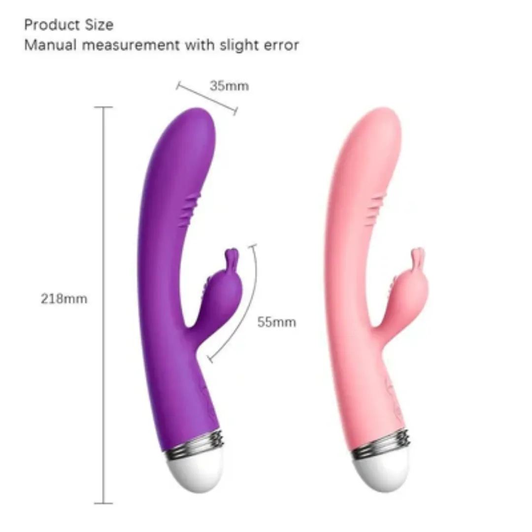 Vibrador Recargable Lilo Doble Estimulación