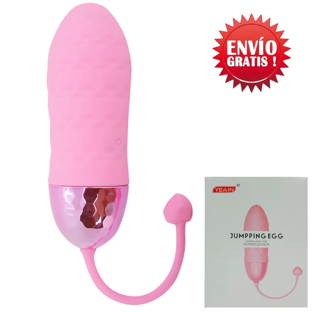 Huevo Vibrador Recargable Jumping Egg