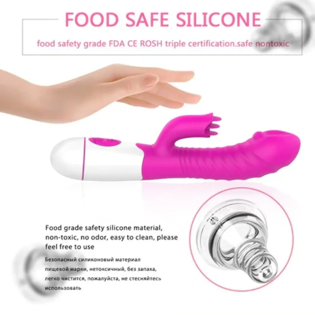 Vibrador Recargable Robinson 30 Modos De Vibración