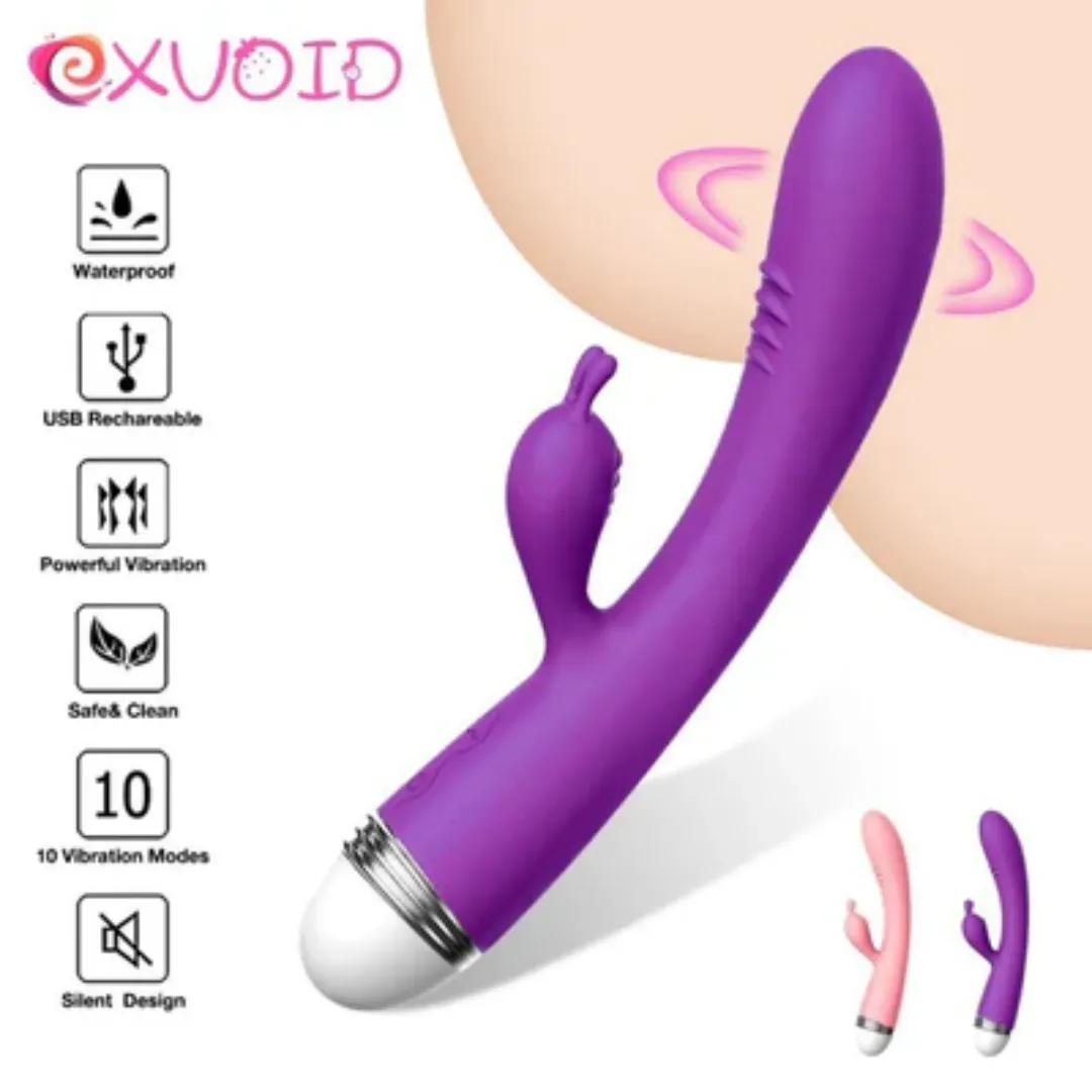 Vibrador Recargable Lilo Doble Estimulación