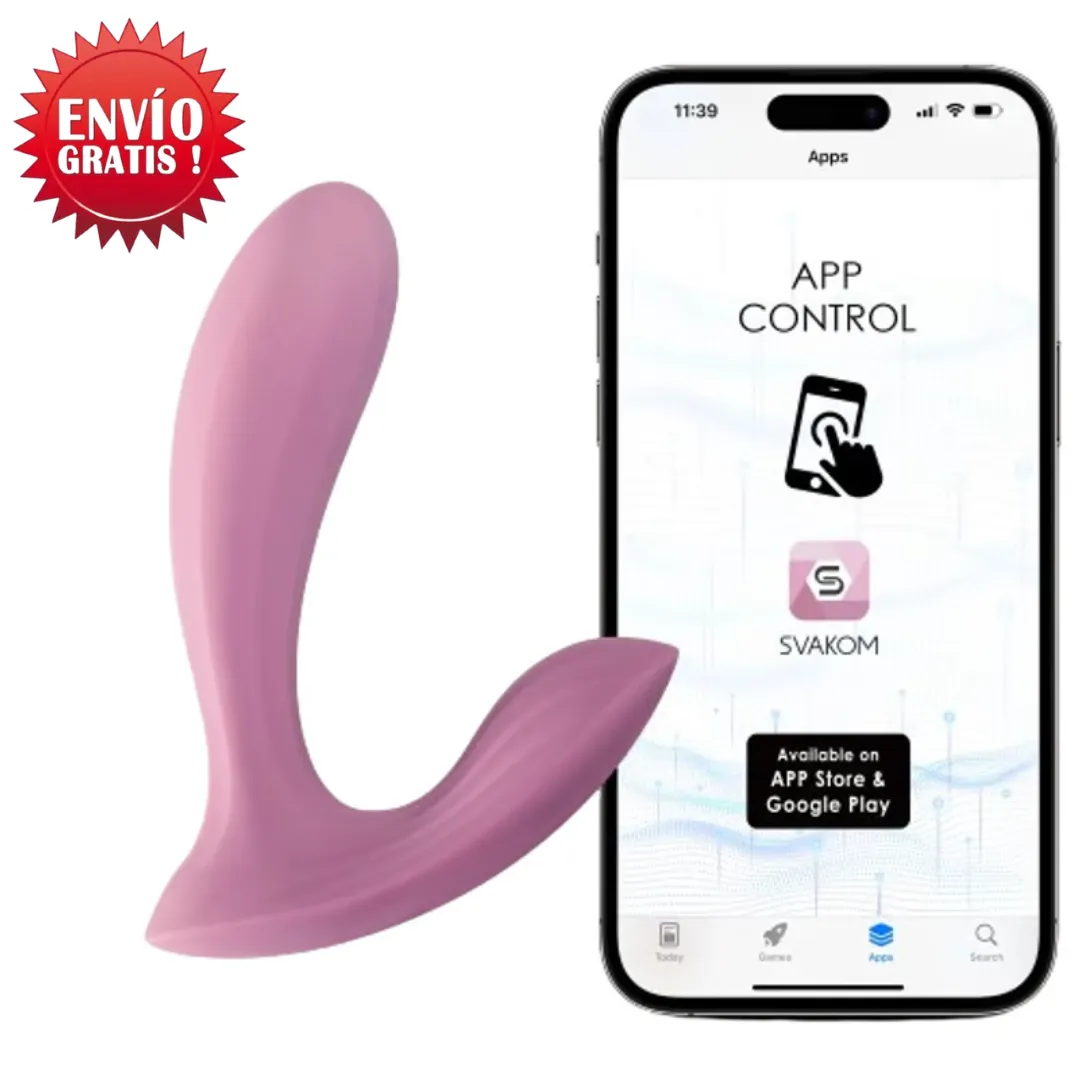 Vibrador Interactivo Erica SVAKOM Rosado