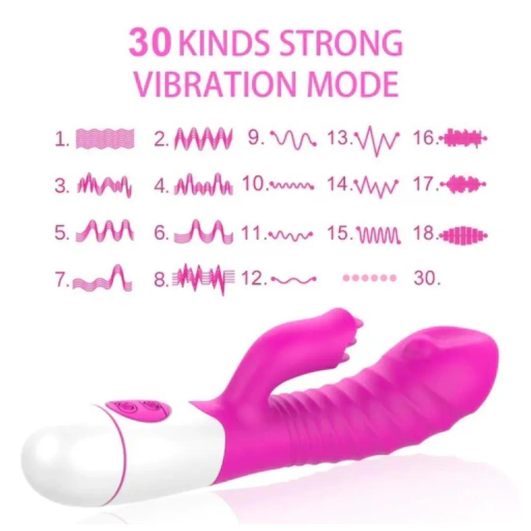 Vibrador Recargable Robinson 30 Modos De Vibración