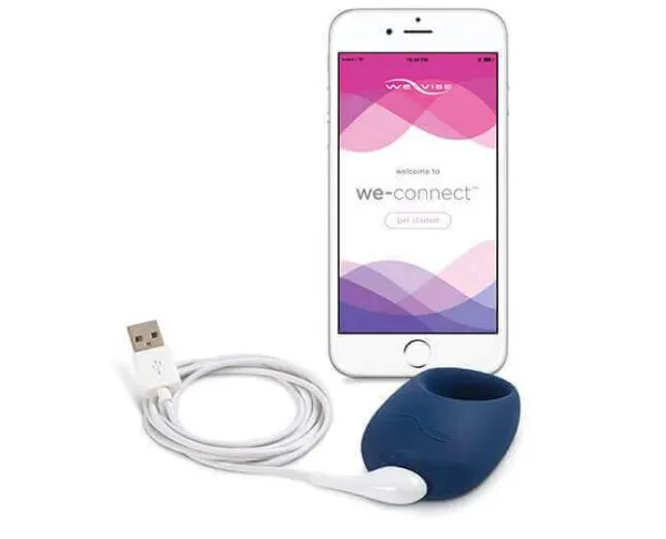 Anillo Vibrador We-Vibe Pivot Azul App Web Cam