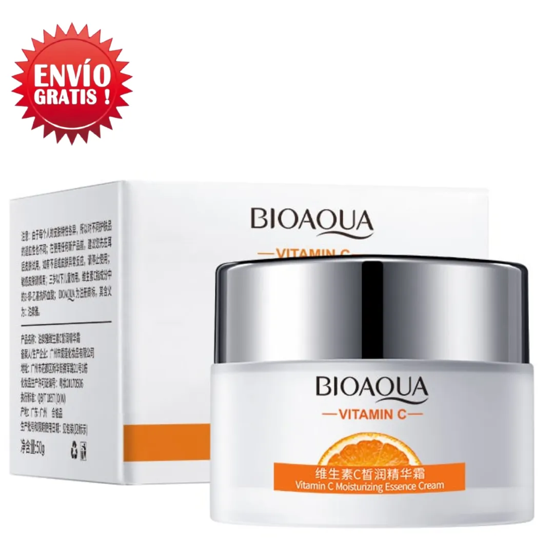 Crema Facial Ultra Hidratante De Vitamina C Bioaqua