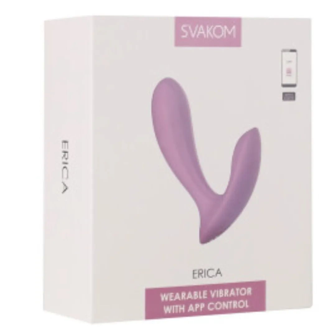 Vibrador Interactivo Erica SVAKOM Rosado