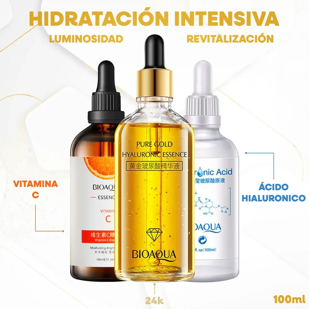  Combo Hidratación Intensiva Bioaqua x3