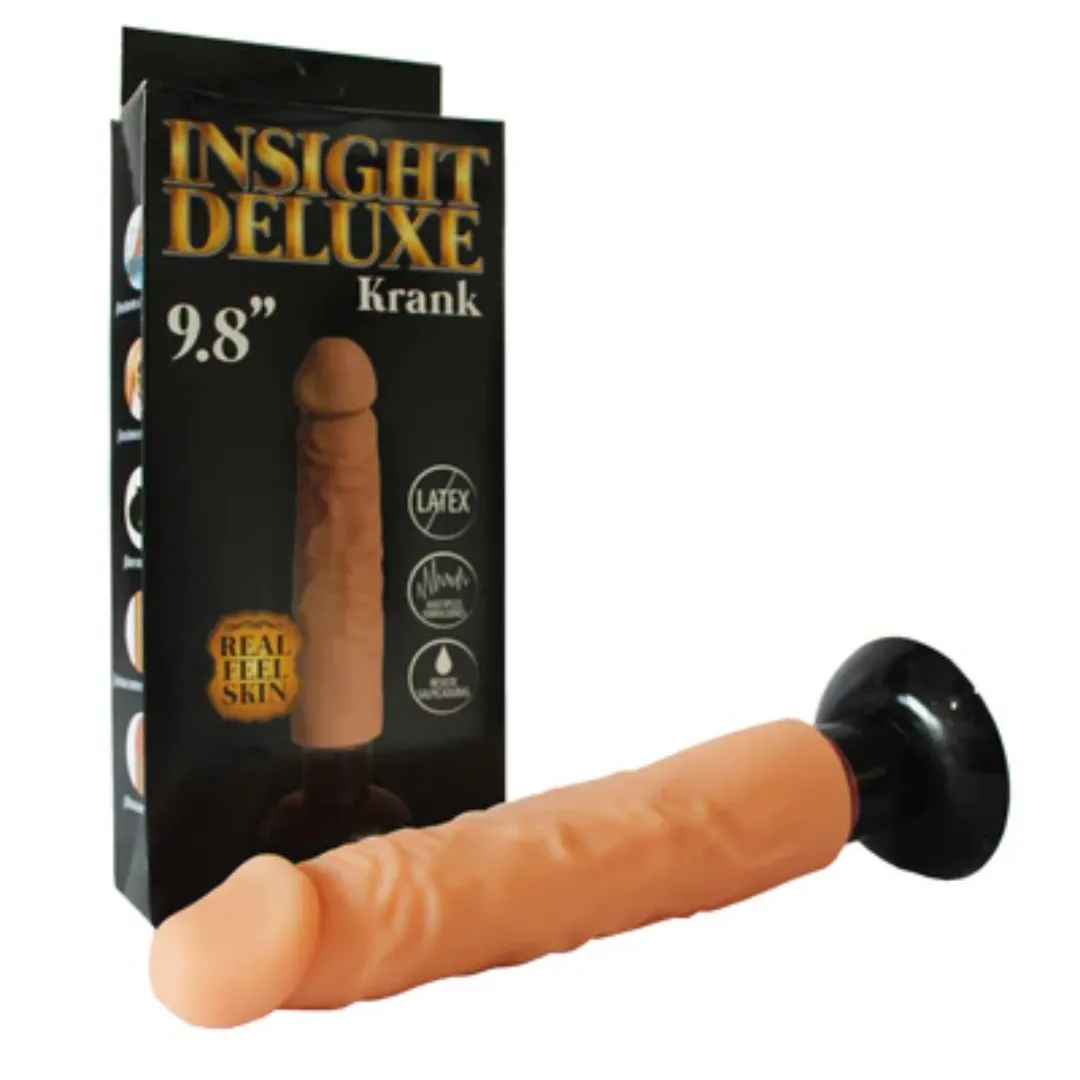 Vibrador Realista Con Chupa Krank