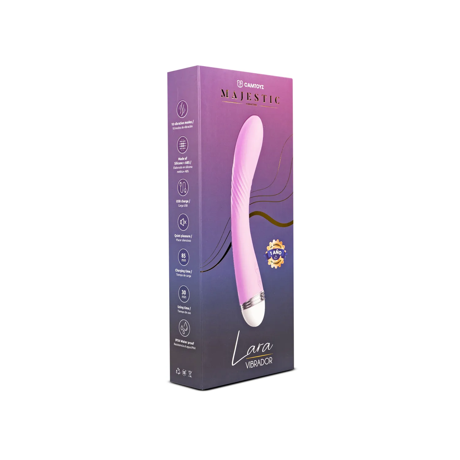 Vibrador Recargable Bow LILO