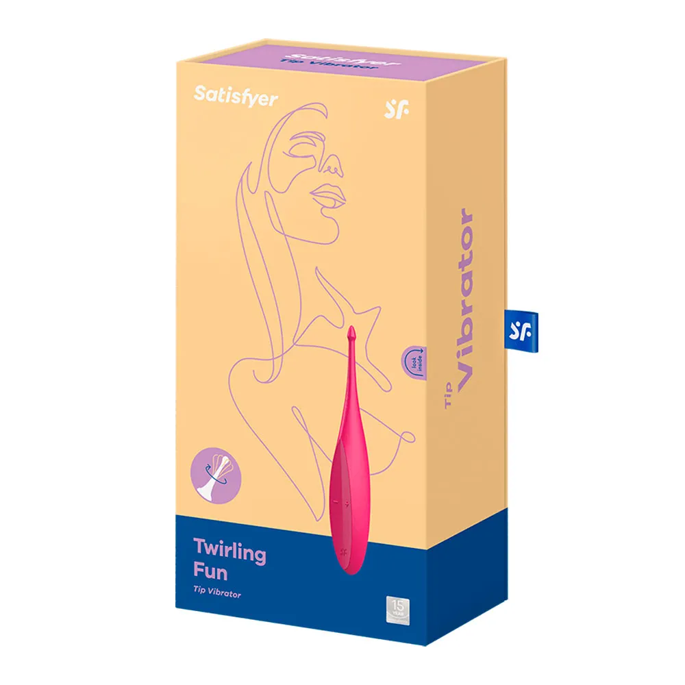 Vibrador Twirling Fun Satisfyer Rojo