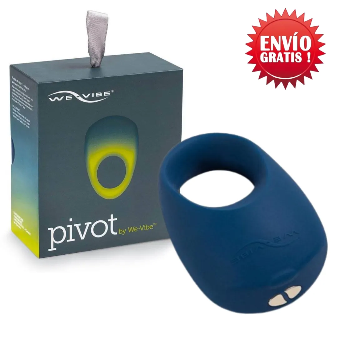 Anillo Vibrador We-Vibe Pivot Azul App Web Cam