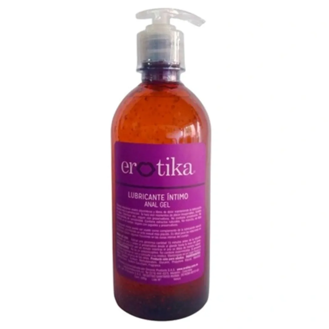 Lubricante Íntimo Anal Gel Erotika 500ML