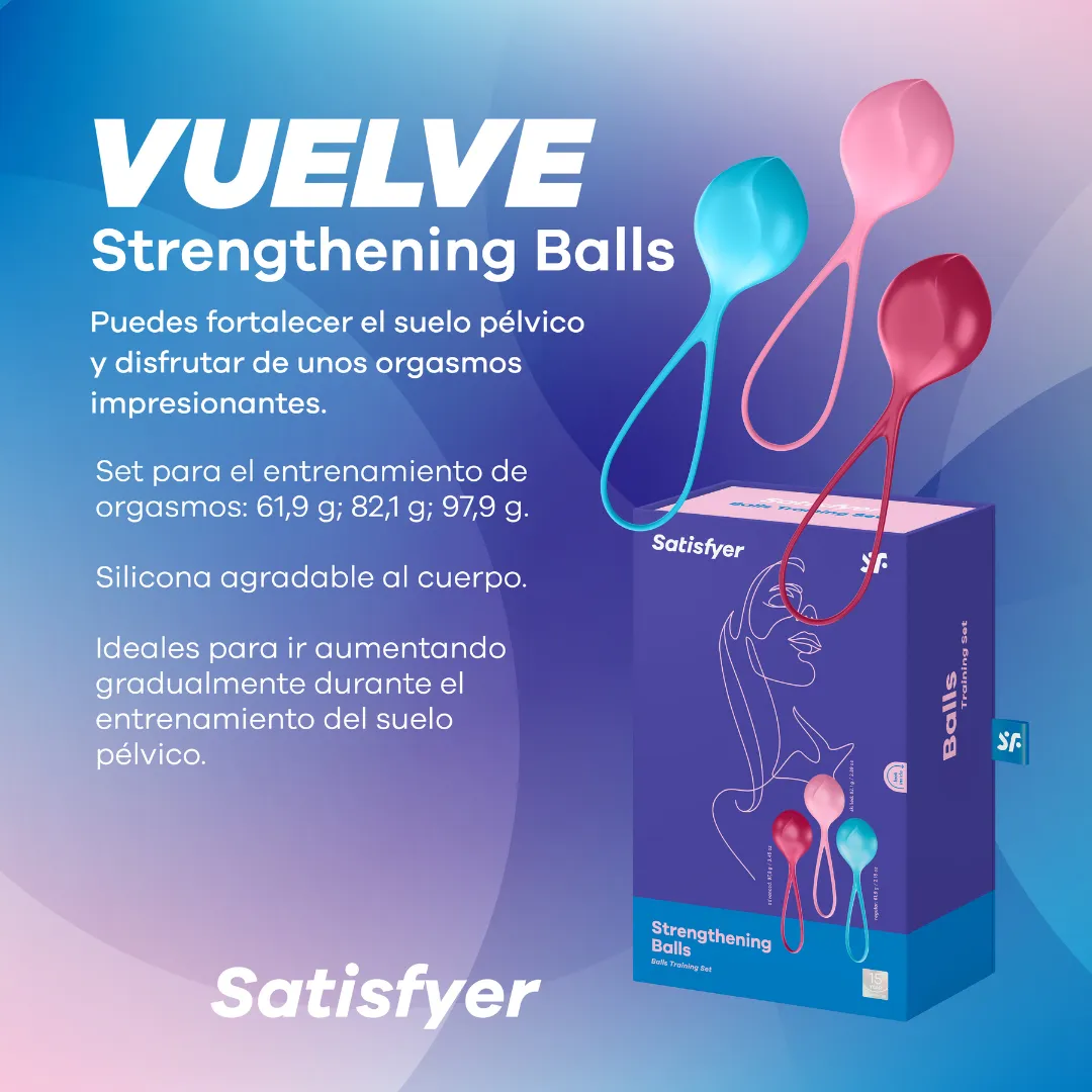 Bolas Fortalecedoras Kegel Satisfyer Strengthening Balls