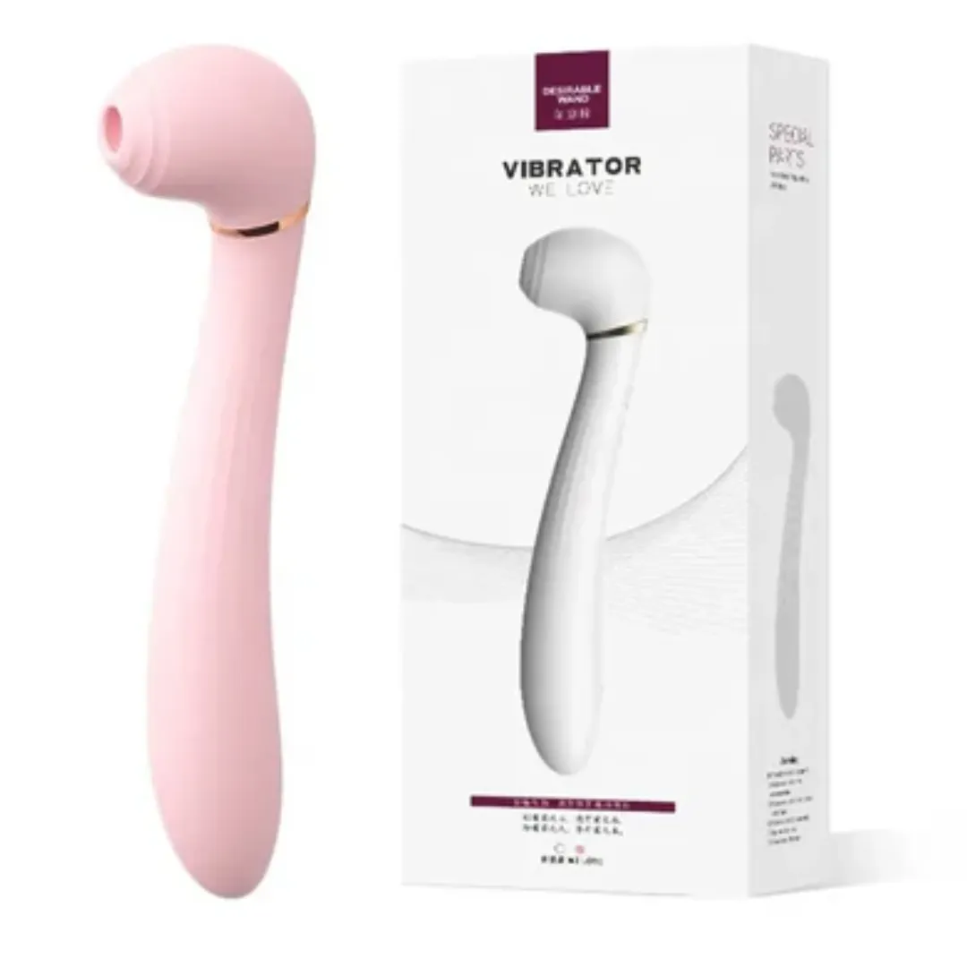 Vibrador y Succionador Maite Recargable e Impermeable