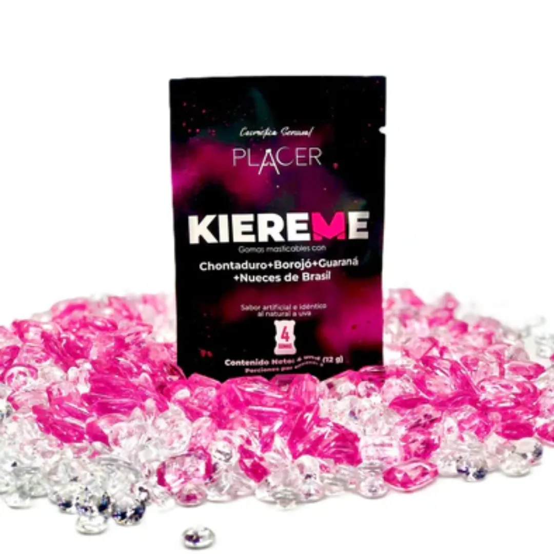 Potencializador Sexual Femenino Kiereme Gomitas X4