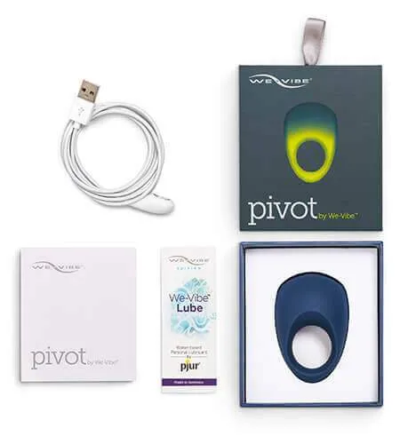 Anillo Vibrador We-Vibe Pivot Azul App Web Cam