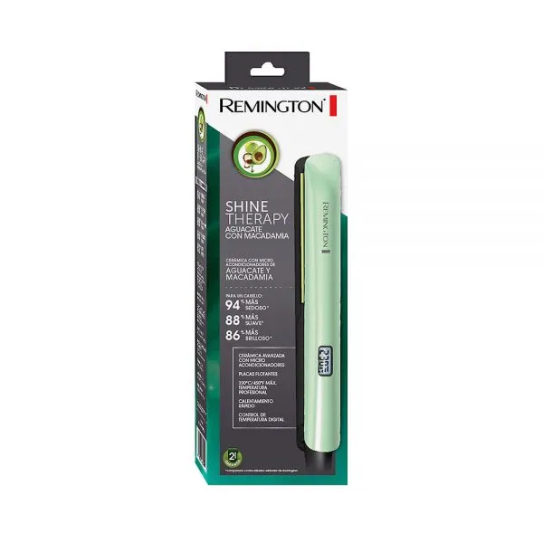 Plancha De Cabello Remington Original Aguacate Con Macadamia