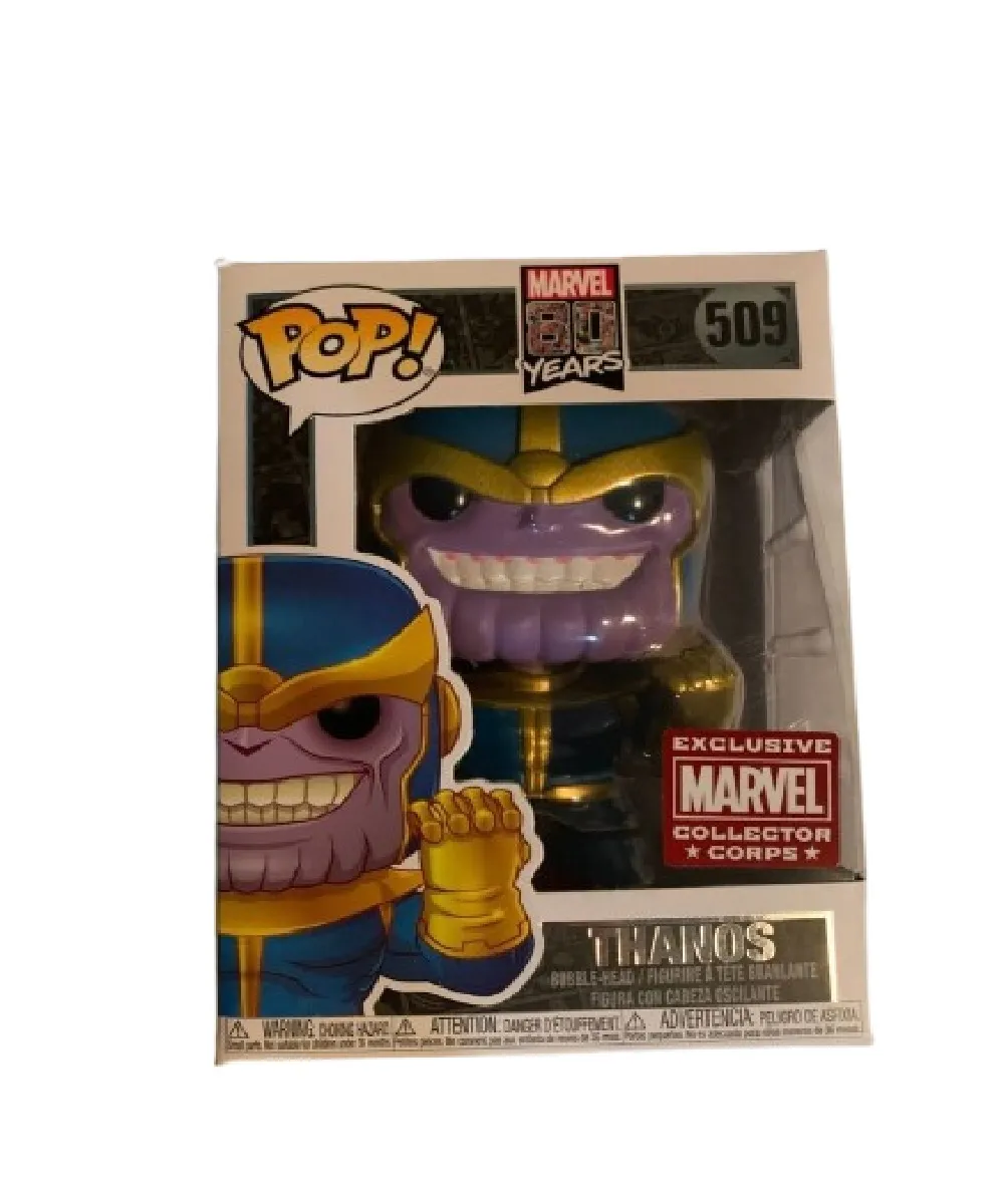 Funko Pop Marvel 80 Years - Thanos Exclusive Collector # 509