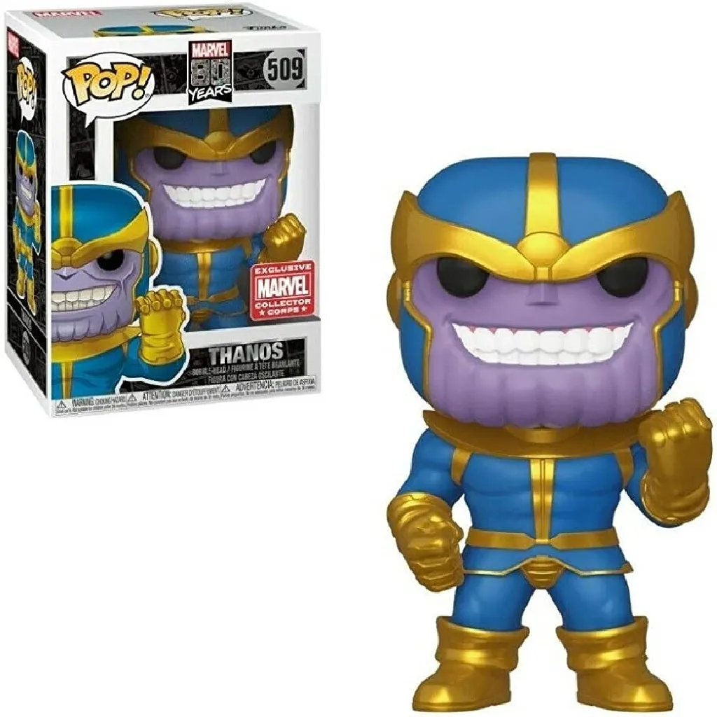 Funko Pop Marvel 80 Years - Thanos Exclusive Collector # 509