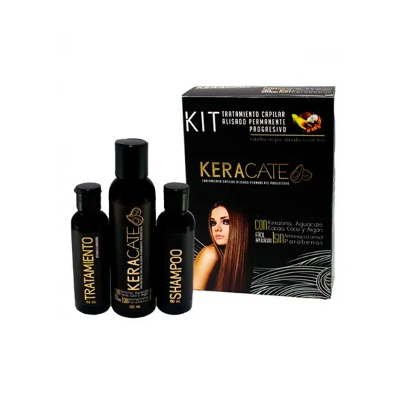 Kit Alisante Keratina 120 ml  KERACATE