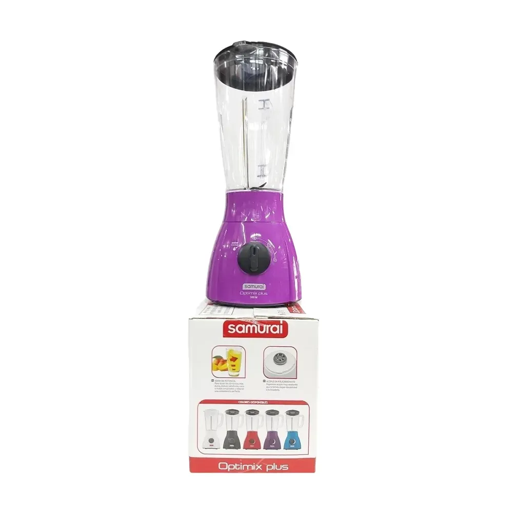 Licuadora IMUSA Optimix Plus 2 Velocidades Violeta