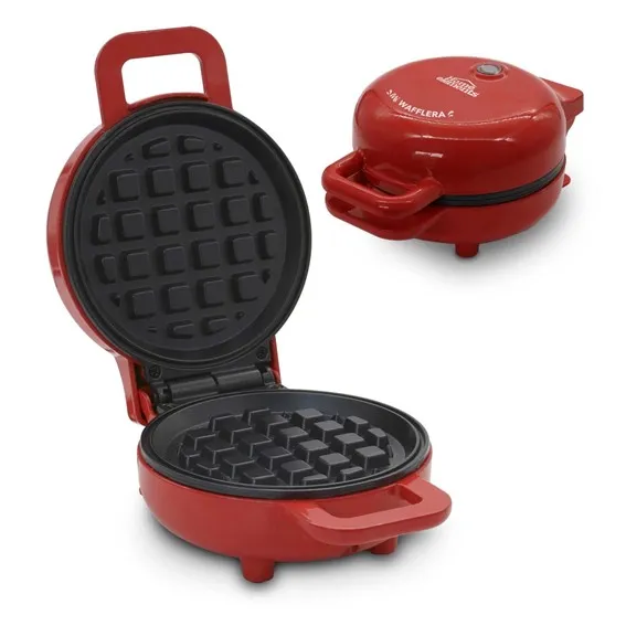 Mini Wafflera Roja