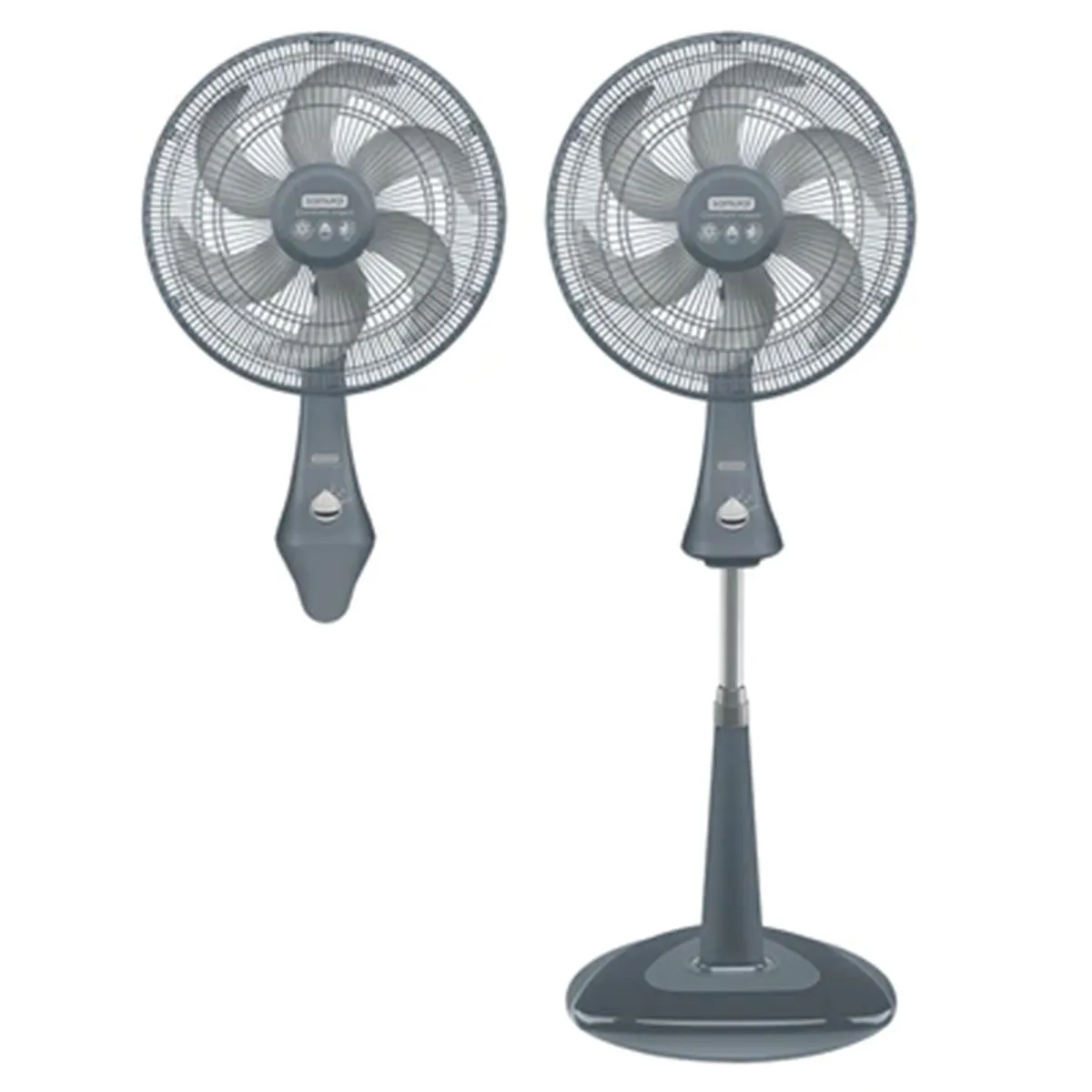 Ventilador Comfort Maxx 2en1 Gris