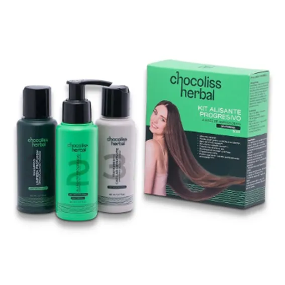 Kit Alisante Progresivo / Keratina 80 ml CHOCOLISS HERBAL