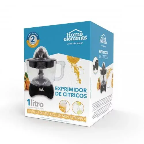 Exprimidor de Jugo 1 Litro HOME ELEMENTS