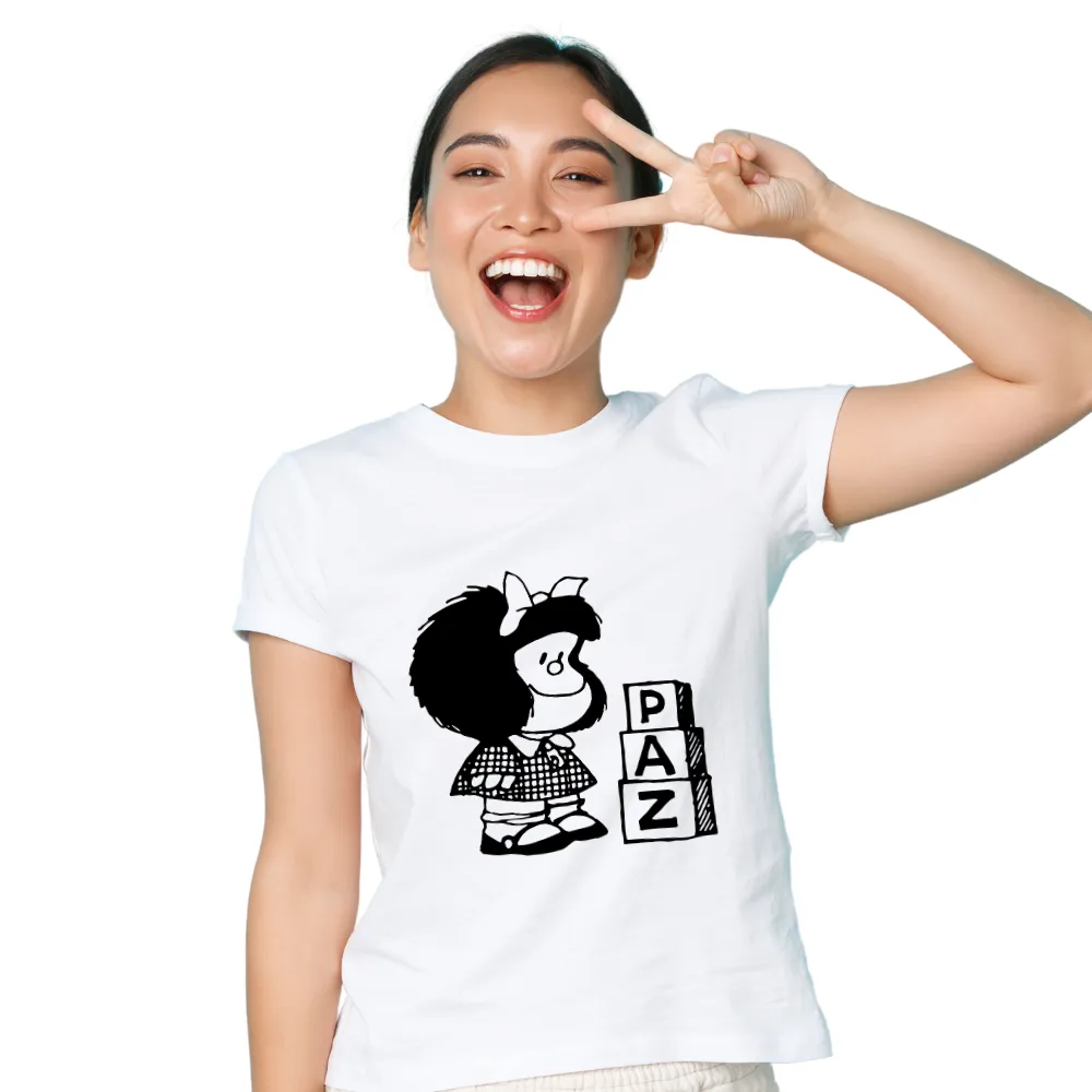 Camiseta Mafalda Paz - Copaza