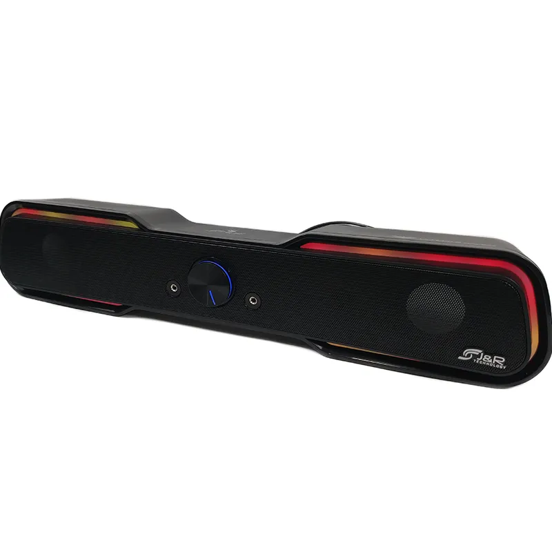 Barra De Sonido Soundbar Gamer Rgb 6w Bluetooth Jr