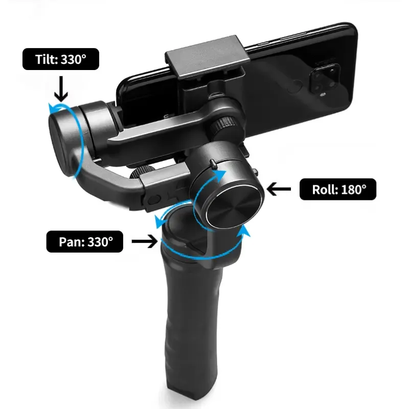 Gimbal Estabilizador De Video 3 Ejes Para Gopro Y Celular