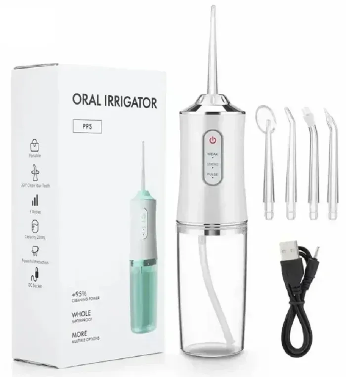 Irrigador Dental Recargable Limpiador De Dientes