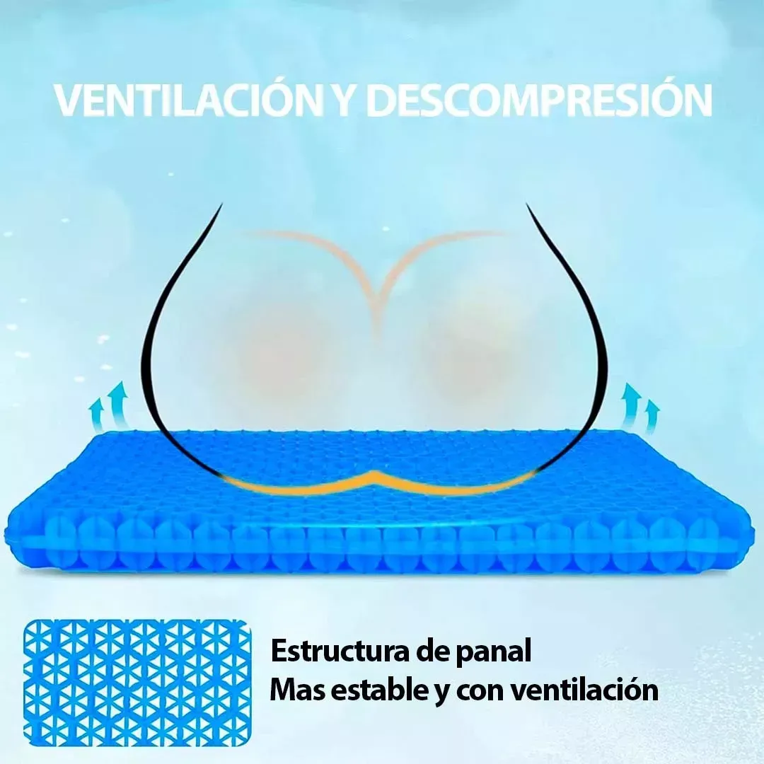 Cojín De Descanso En Gel Egg Seater