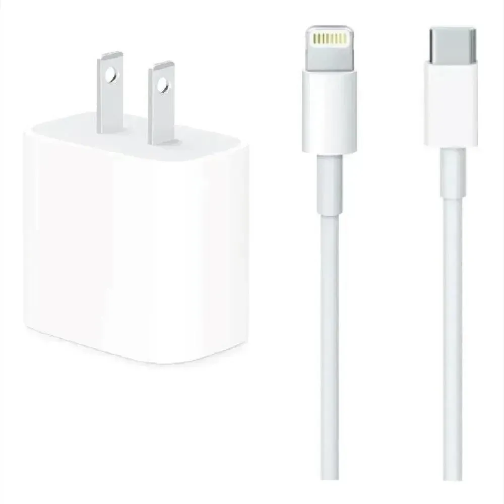 Adaptador De Corriente iPhone  de 25 W+Cable de 1mm